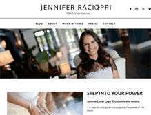 Tablet Screenshot of jenniferracioppi.com